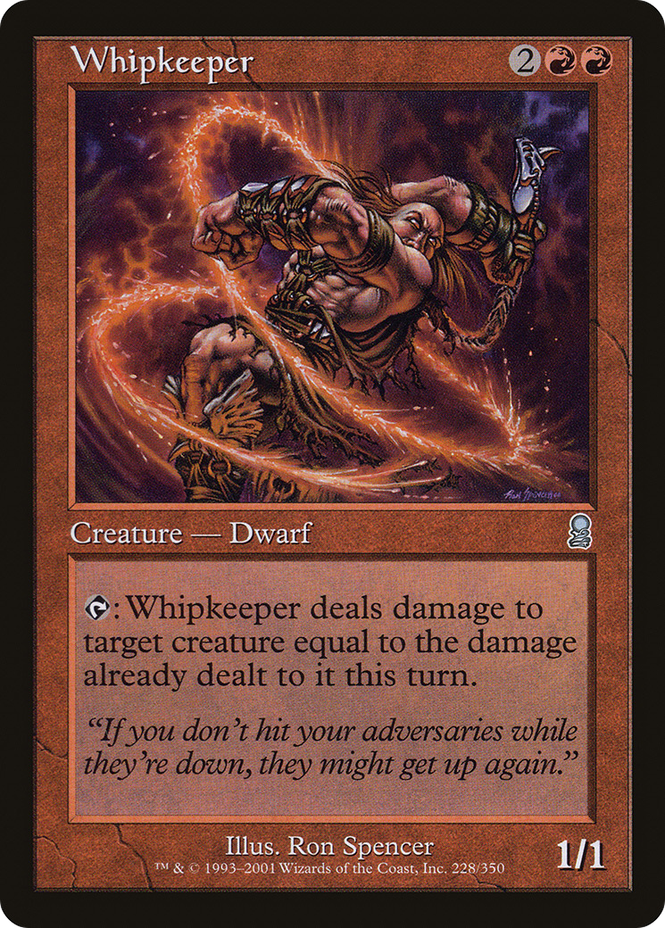 Image of Whipkeeper (ODY-228) - Odyssey Foil