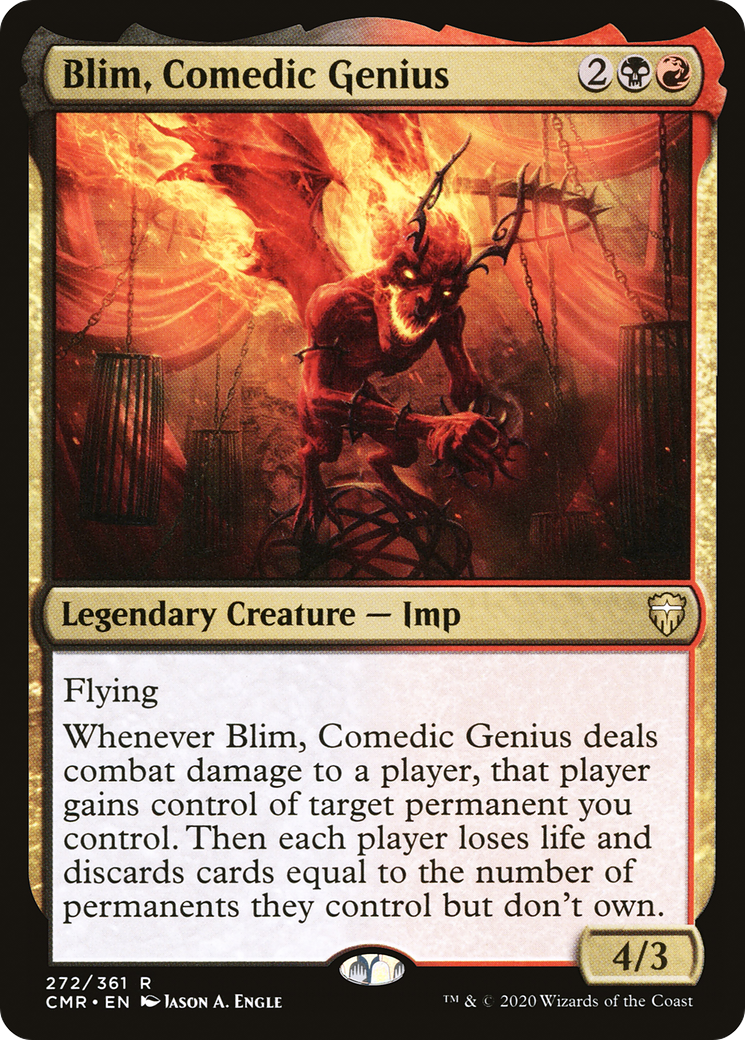 Image of Blim, Comedic Genius (CMR-272) - Commander Legends Foil