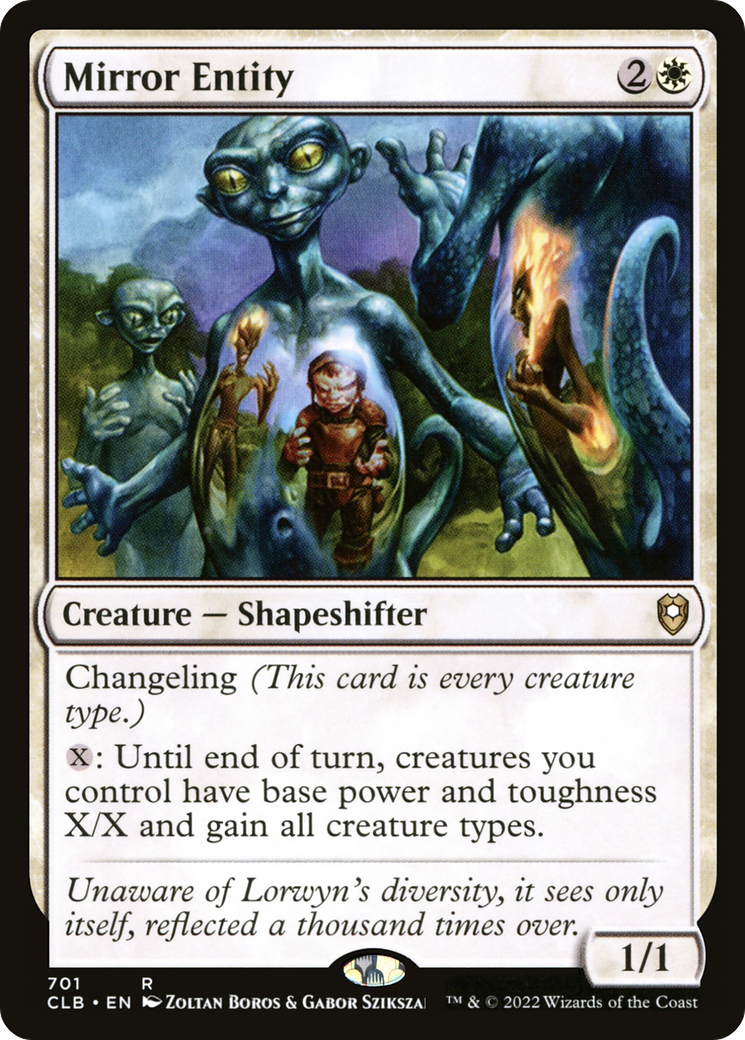 Image of Mirror Entity (CLB-701) - Commander Legends: Battle for Baldur's Gate