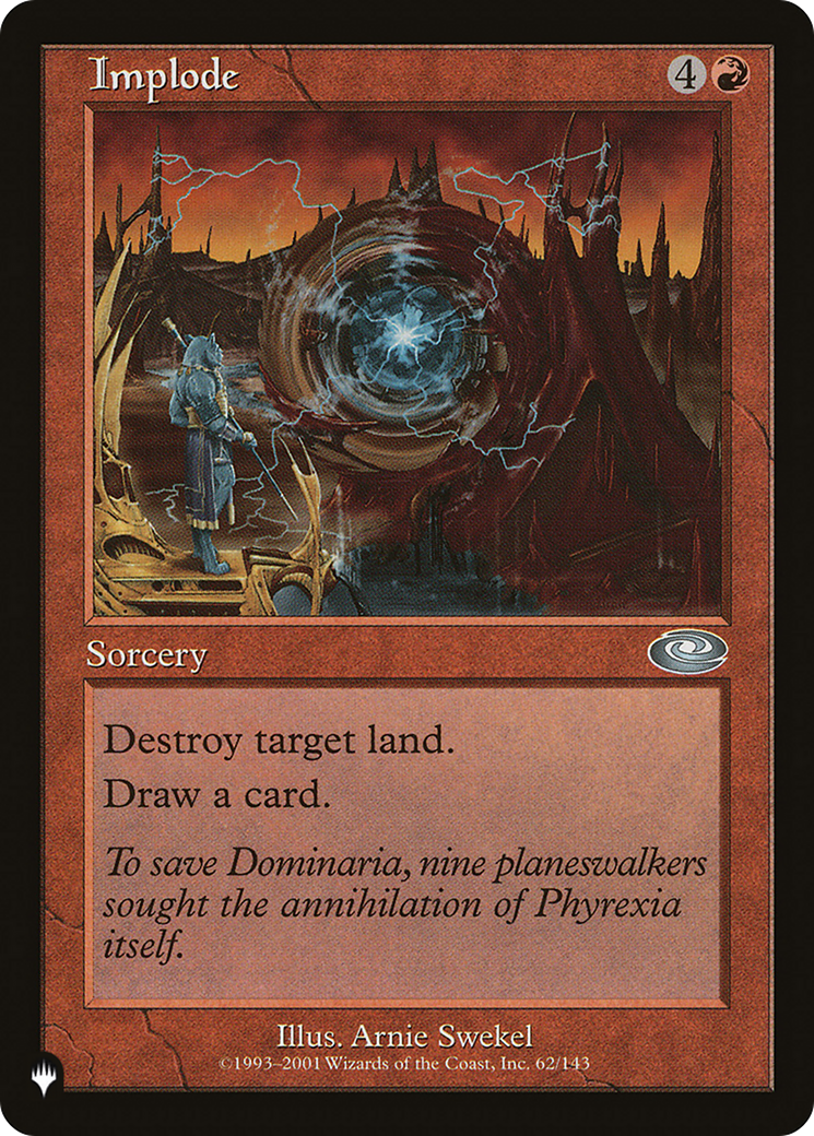 Image of Implode (LIST-PLS-62) - The List