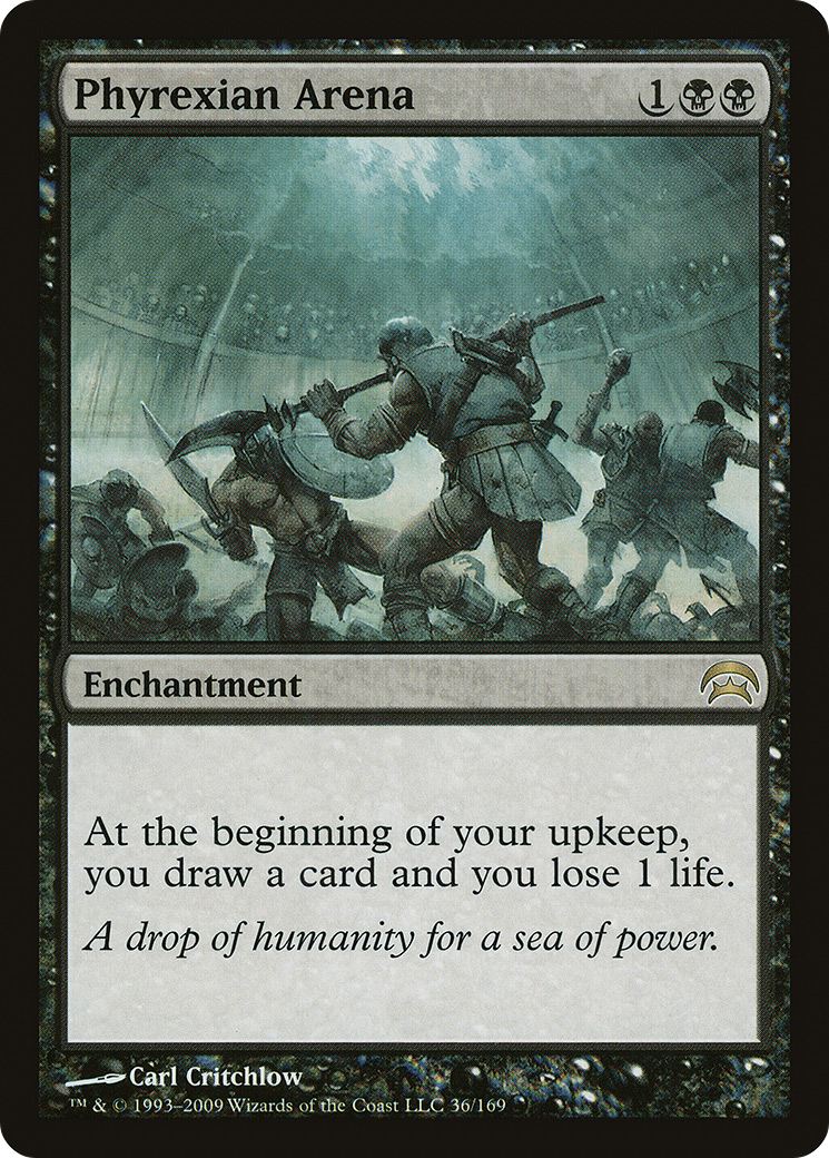 Image of Phyrexian Arena (HOP-036) - Planechase