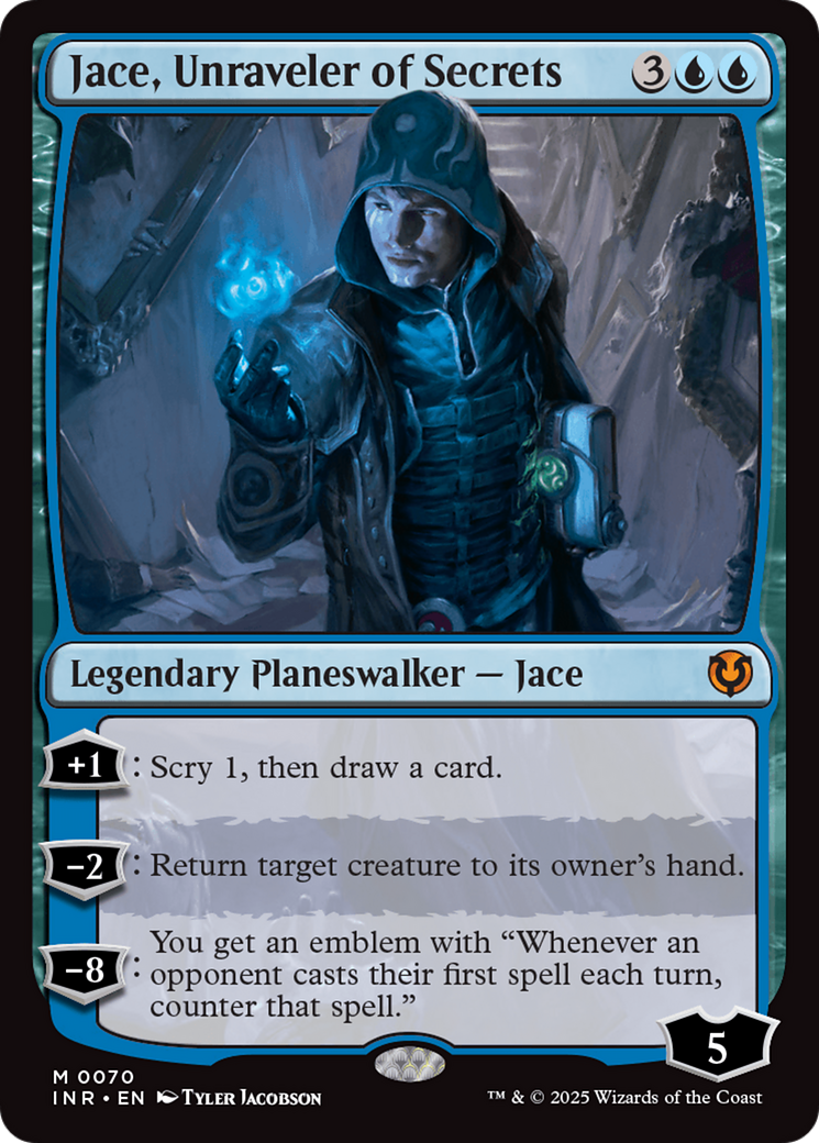 Image of Jace, Unraveler of Secrets (INR-070) - Innistrad Remastered