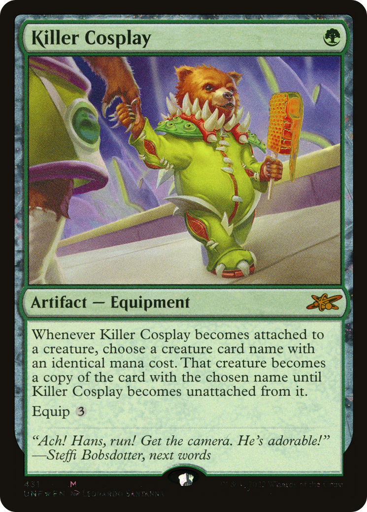 Image of Killer Cosplay (Galaxy Foil) (UNF-431) - Unfinity Foil