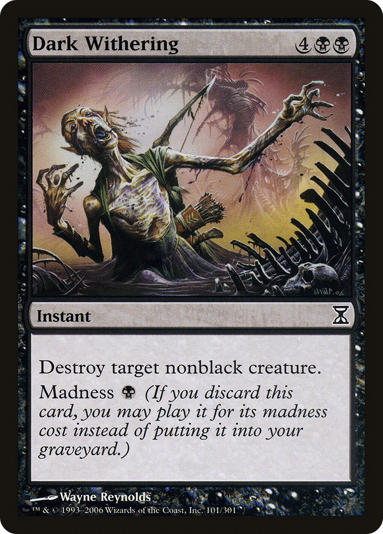 Image of Dark Withering (TSP-101) - Time Spiral