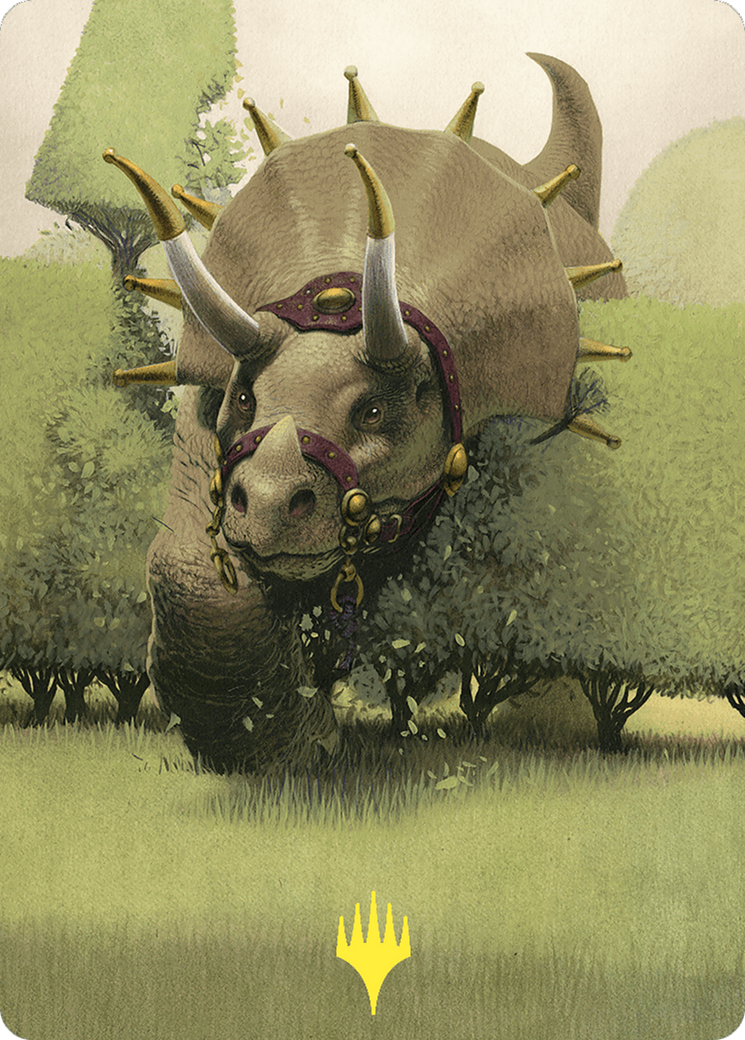Image of Regal Behemoth // Regal Behemoth (ACMM-043) - Commander Masters Art Series (Borderless) Foil