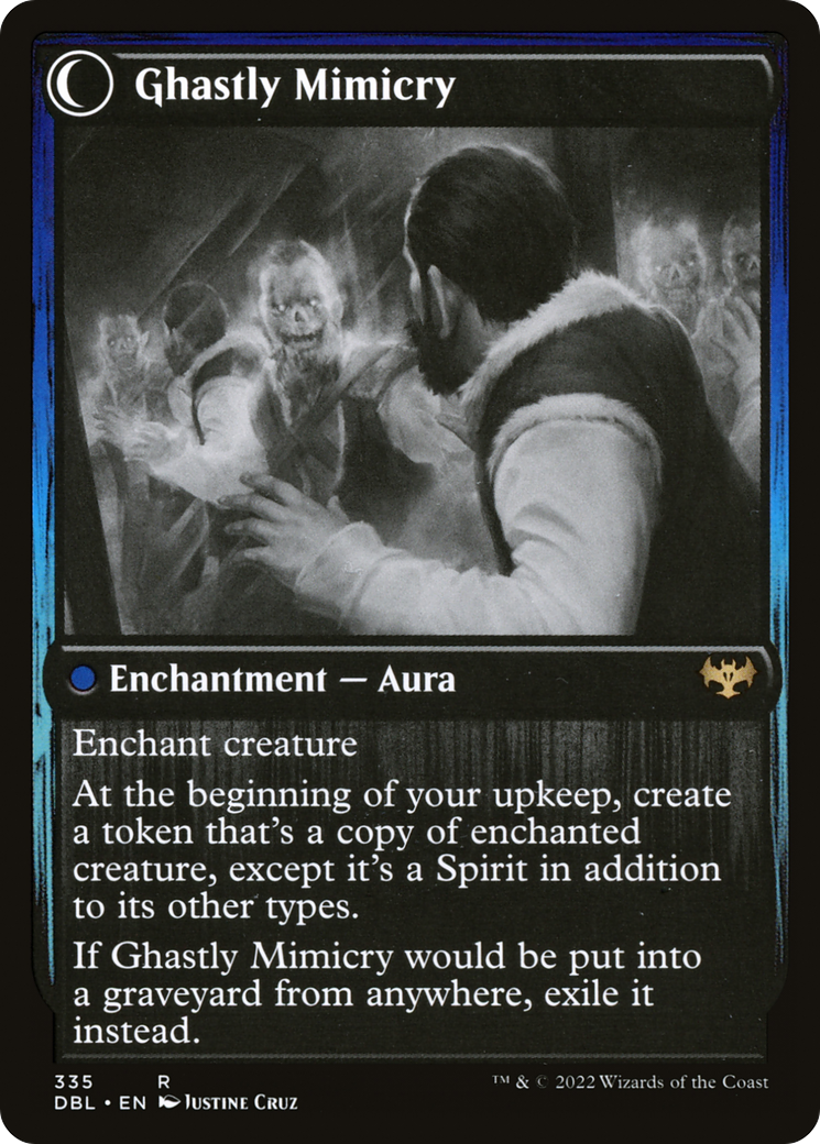 Image of Mirrorhall Mimic (DBL-335) - Innistrad: Double Feature: (Double Faced Transform) Foil
