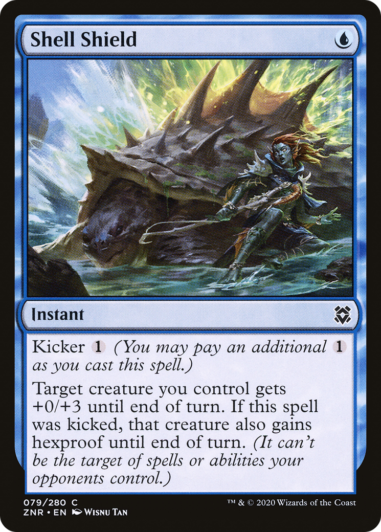 Image of Shell Shield (ZNR-079) - Zendikar Rising Foil