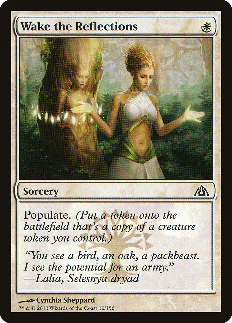 Image of Wake the Reflections (DGM-010) - Dragon's Maze Foil