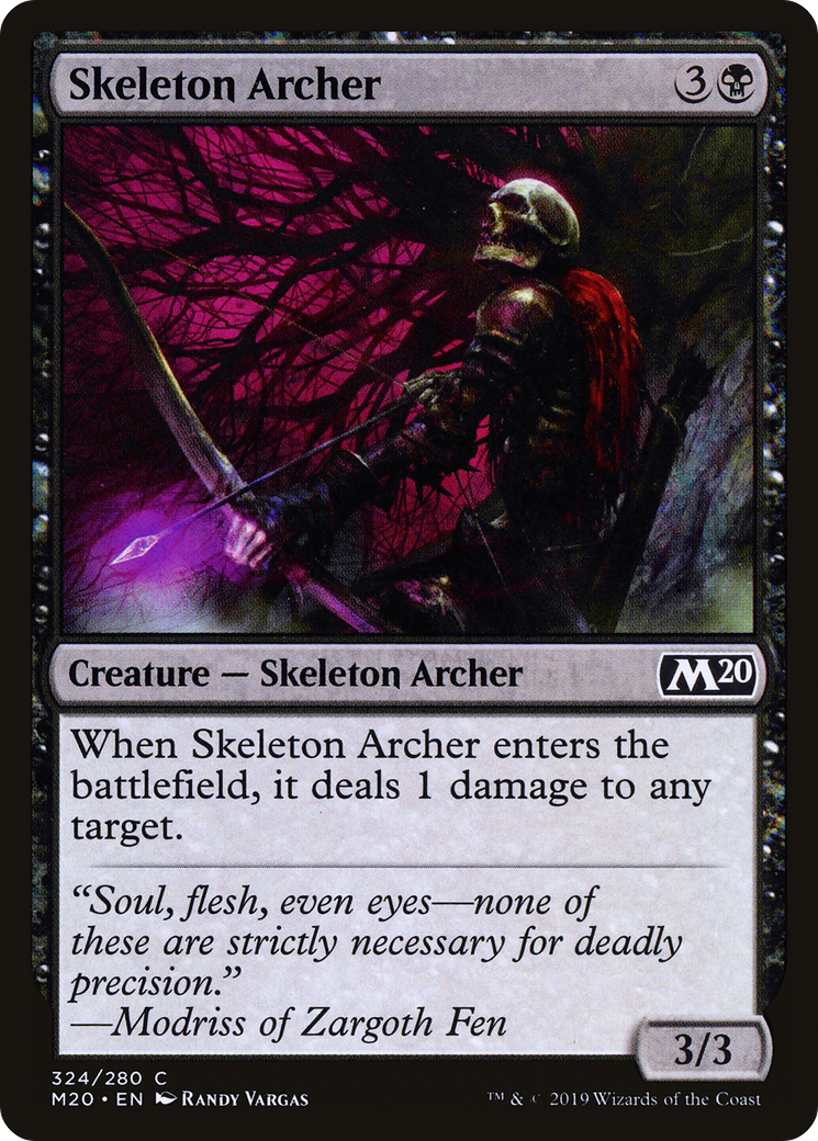 Image of Skeleton Archer (M20-324) - Core Set 2020