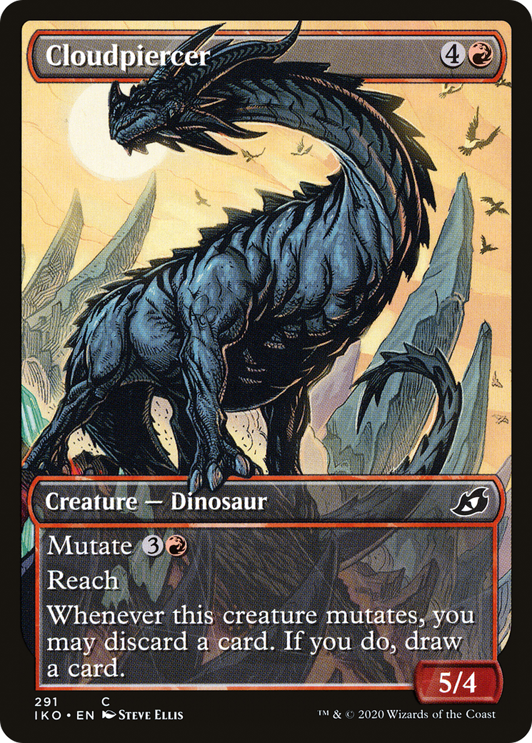 Image of Cloudpiercer (Showcase) (IKO-291) - Ikoria: Lair of Behemoths: (Showcase)
