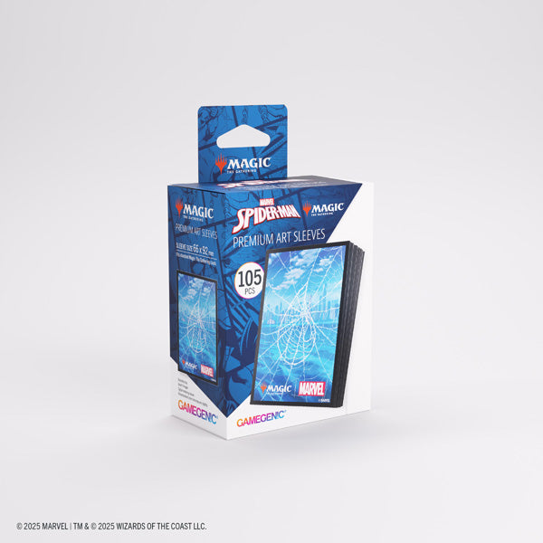 Image of Card Sleeves: MTG Premium Art- Marvel's Spider-Man- Spider-Man Island