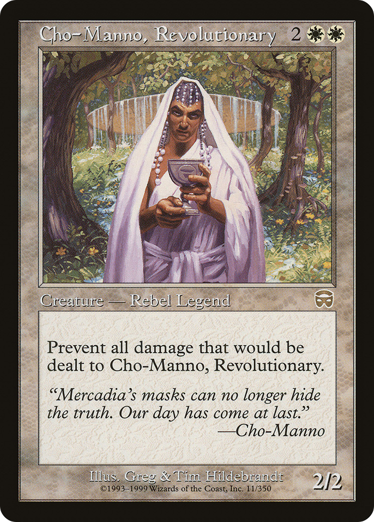 Image of Cho-Manno, Revolutionary (MMQ-011) - Mercadian Masques