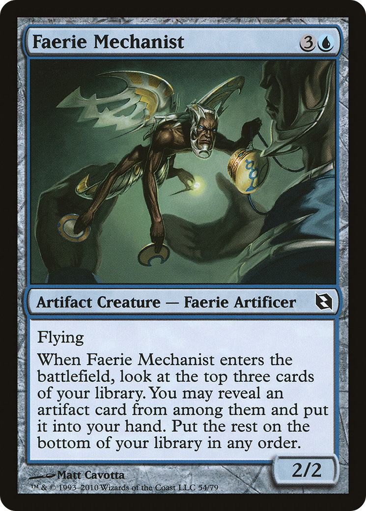 Image of Faerie Mechanist (DDF-054) - Duel Decks: Elspeth vs. Tezzeret