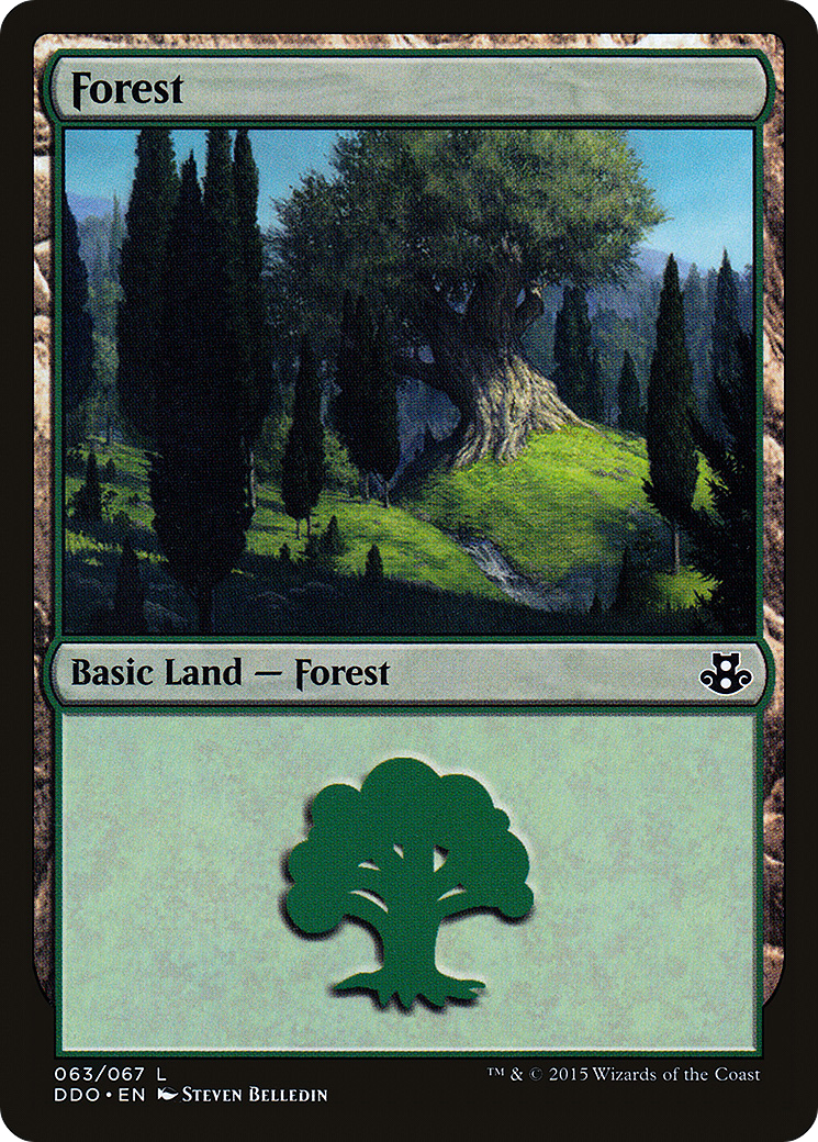 Image of Forest (063) (DDO-063) - Duel Decks: Elspeth vs. Kiora