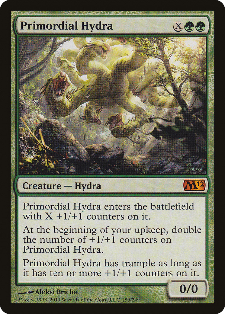 Image of Primordial Hydra (M12-189) - Magic 2012 Foil
