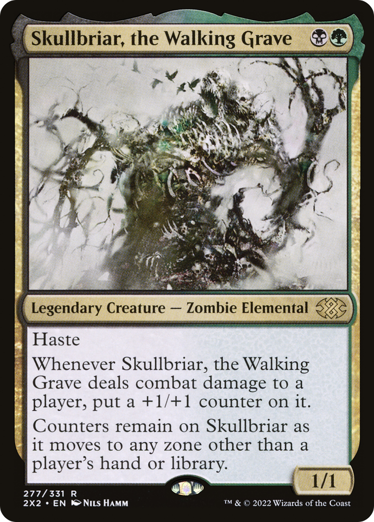 Image of Skullbriar, the Walking Grave (2X2-277) - Double Masters 2022 Foil