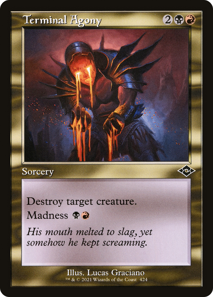 Image of Terminal Agony (Retro Frame) (MH2-424) - Modern Horizons 2
