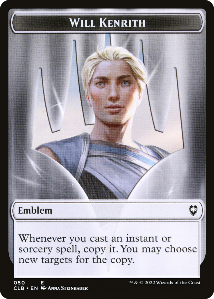 Image of Will Kenrith Emblem (TCLB-050) - Battle for Baldur's Gate Tokens
