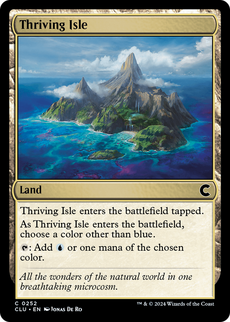 Image of Thriving Isle (CLU-252) - Ravnica: Clue Edition