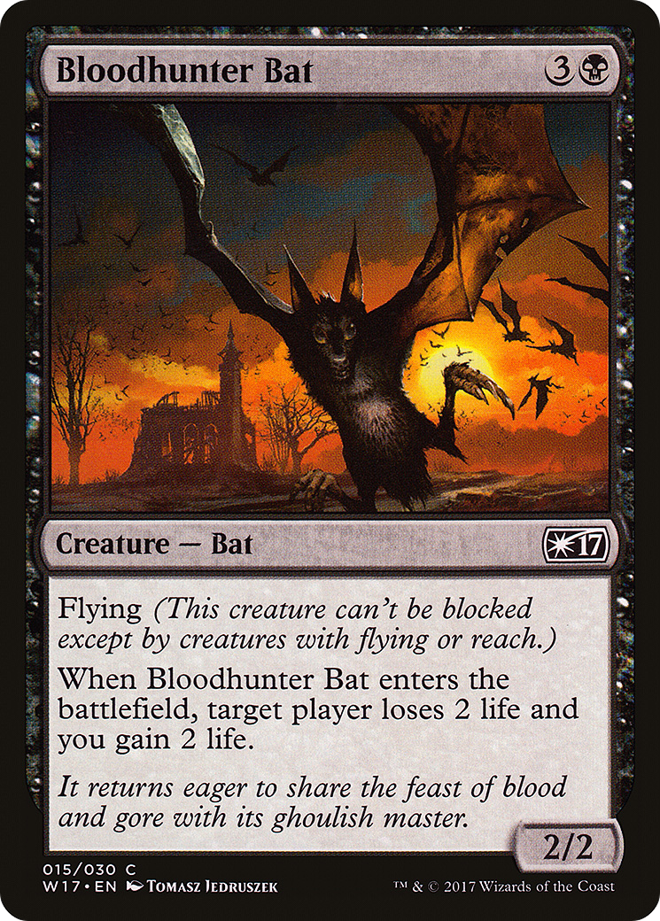 Image of Bloodhunter Bat (W17-015) - Welcome Deck 2017