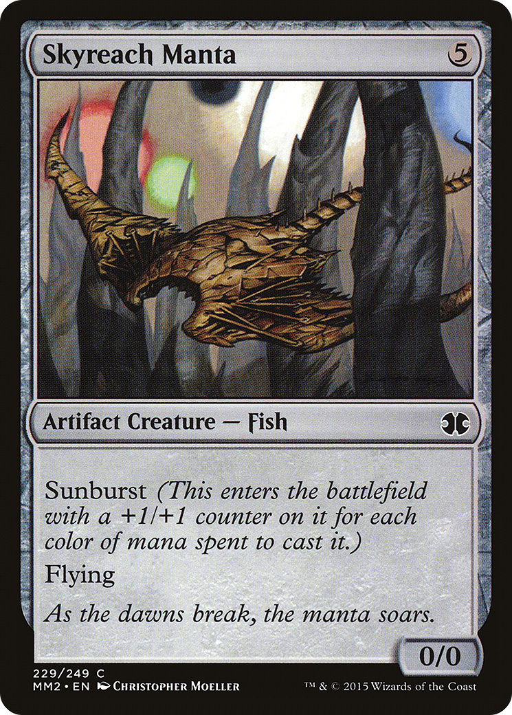 Image of Skyreach Manta (MM2-229) - Modern Masters 2015 Foil
