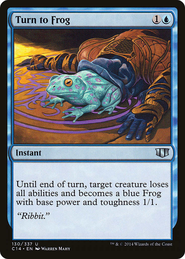 Image of Turn to Frog (C14-130) - Commander 2014