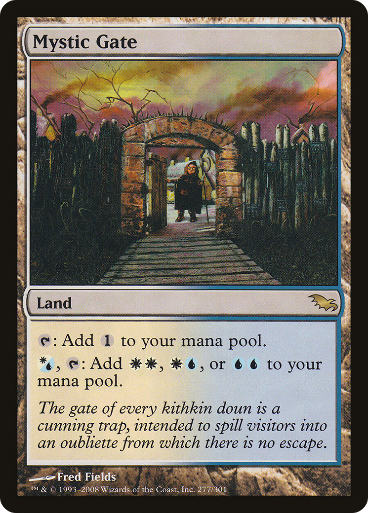 Image of Mystic Gate (SHM-277) - Shadowmoor Foil