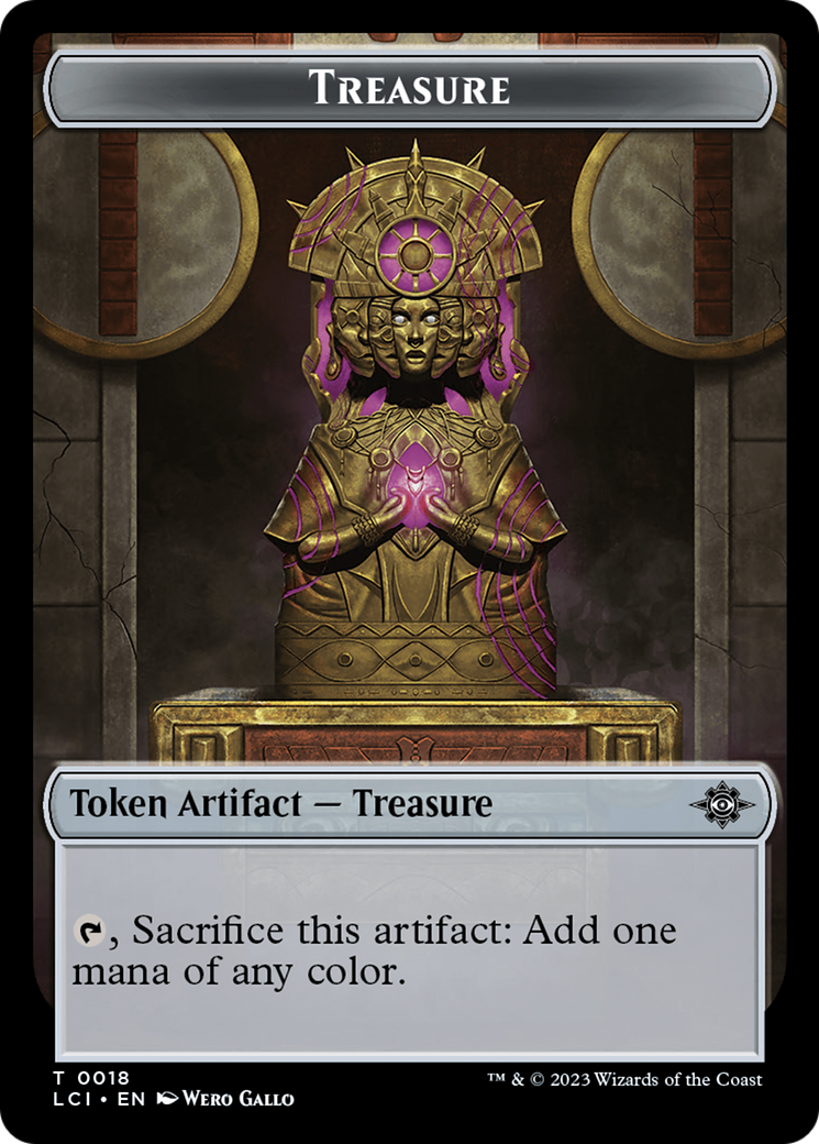 Image of Treasure (TLCI-018) - The Lost Caverns of Ixalan Tokens