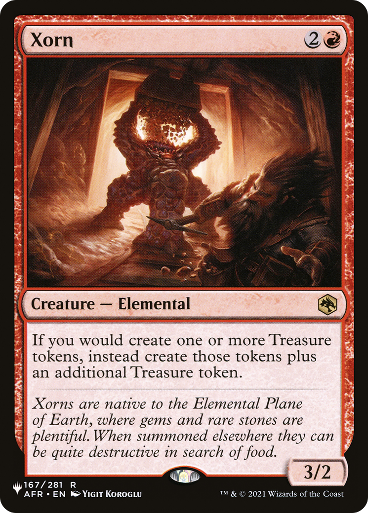 Image of Xorn (LIST-AFR-167) - The List