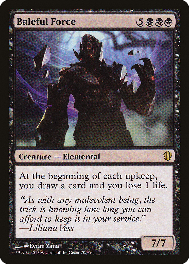 Image of Baleful Force (C13-070) - Commander 2013