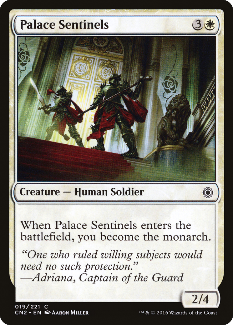 Image of Palace Sentinels (CN2-019) - Conspiracy: Take the Crown Foil