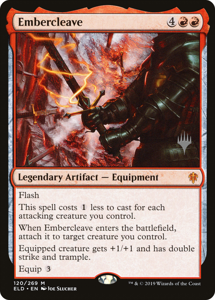 Image of Embercleave (PPELD-120P) - Throne of Eldraine Promos