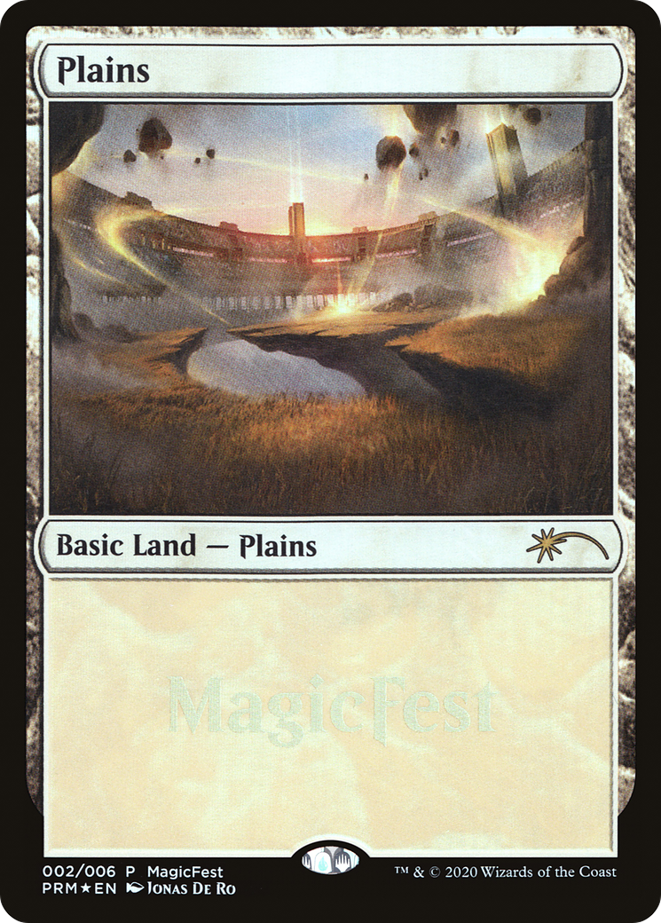 Image of Plains (2020) (MFP-002) - MagicFest 2020 Foil