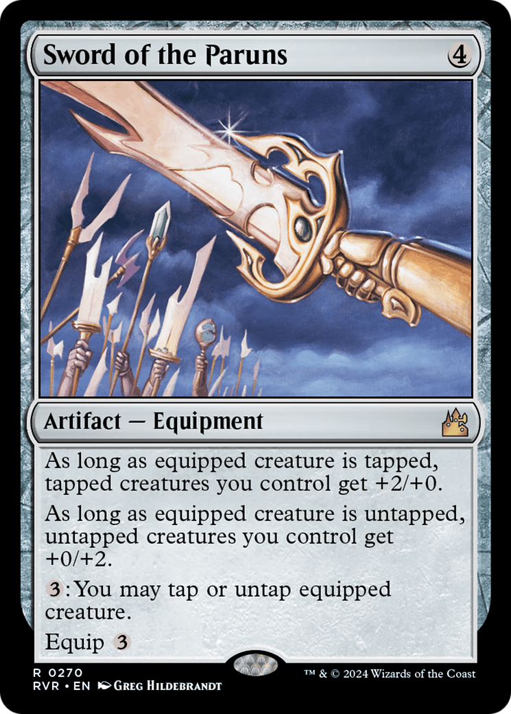 Image of Sword of the Paruns (RVR-270) - Ravnica Remastered