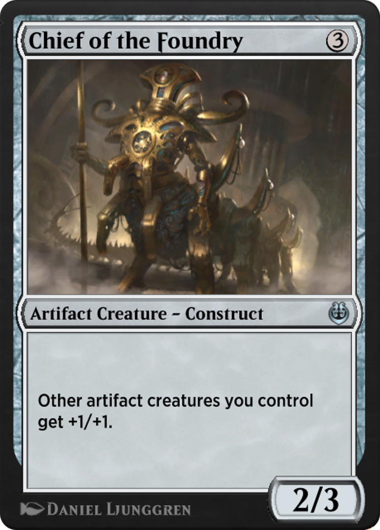 Image of Chief of the Foundry (KLR-226) - Kaladesh Remastered