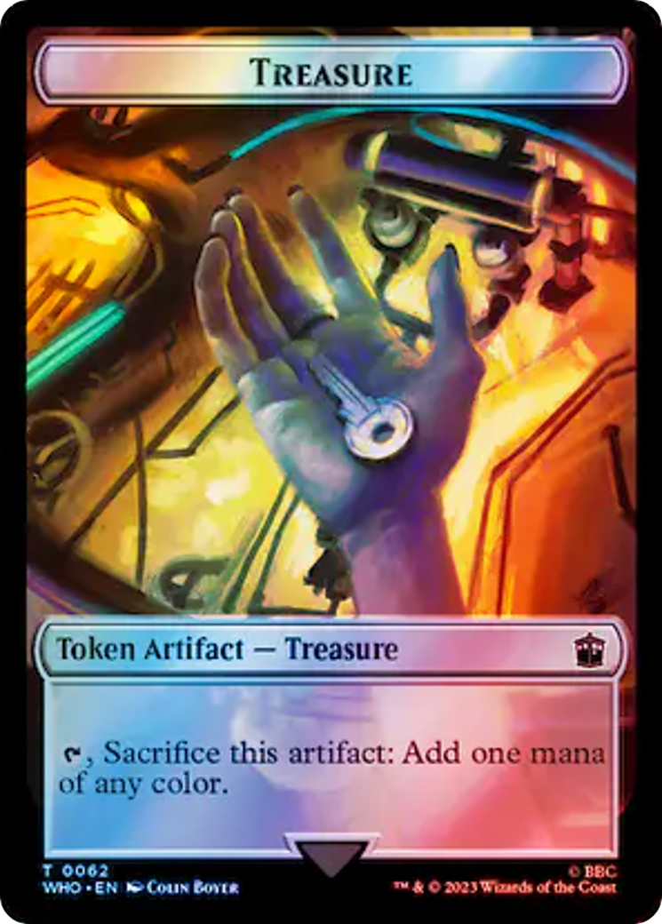 Image of Treasure (TWHO-062) - Doctor Who Tokens Foil