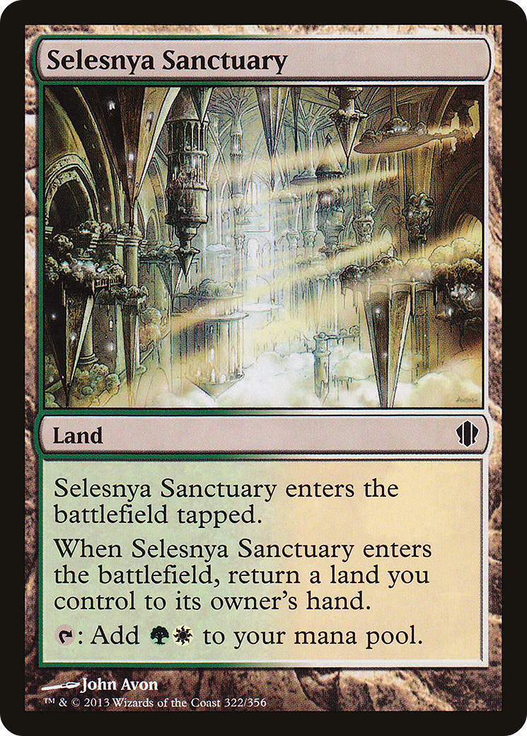 Image of Selesnya Sanctuary (C13-322) - Commander 2013