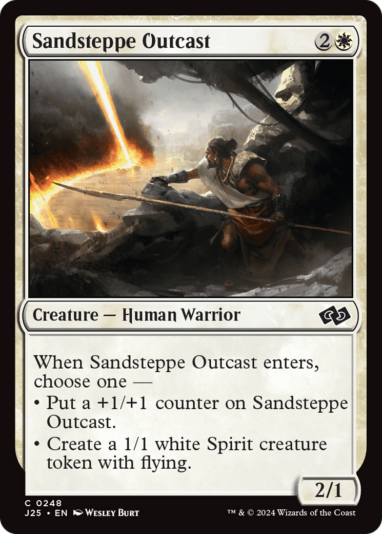 Image of Sandsteppe Outcast (J25-248) - Foundations Jumpstart