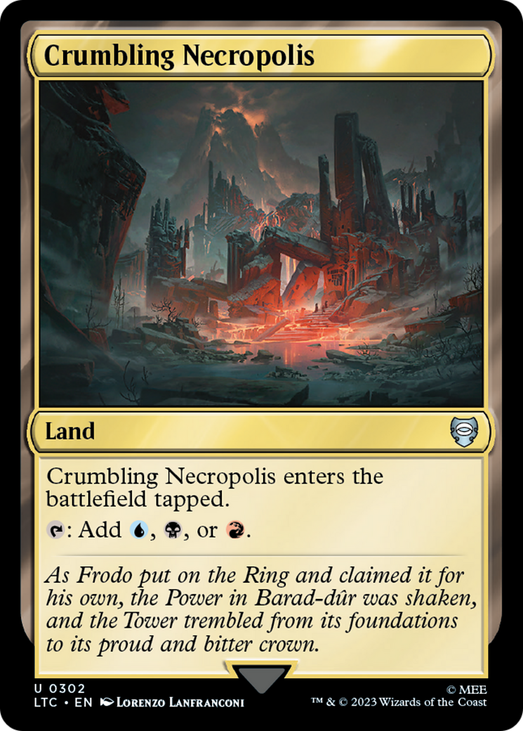 Image of Crumbling Necropolis (LTC-302) - Tales of Middle-earth Commander