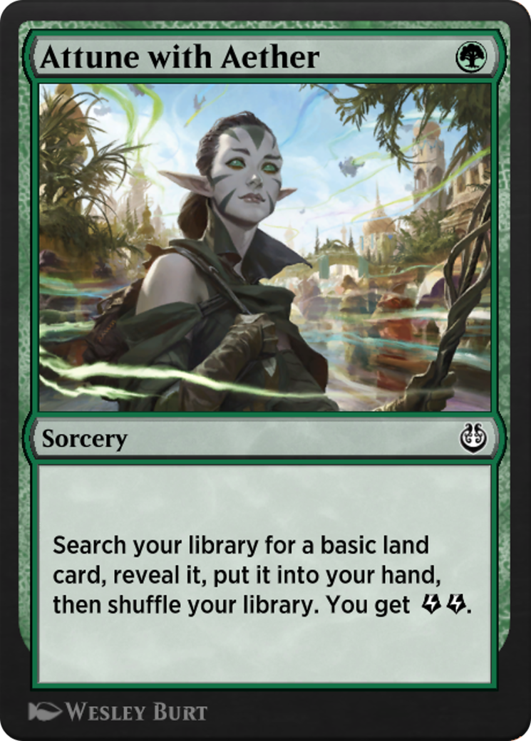 Image of Attune with Aether (KLR-154) - Kaladesh Remastered
