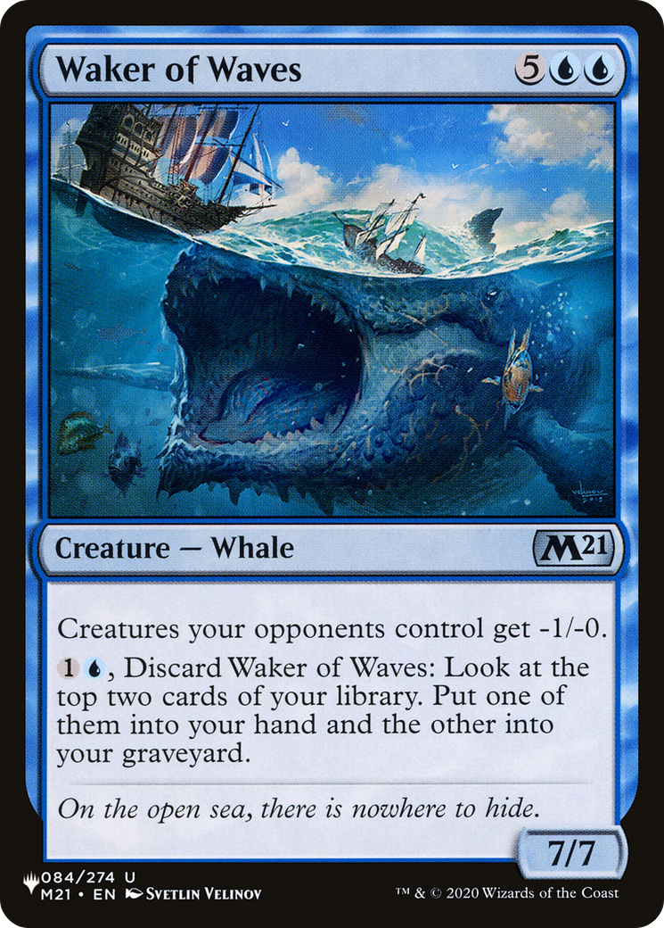 Image of Waker of Waves (LIST-M21-84) - The List