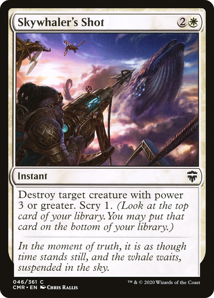 Image of Skywhaler's Shot (CMR-046) - Commander Legends Foil