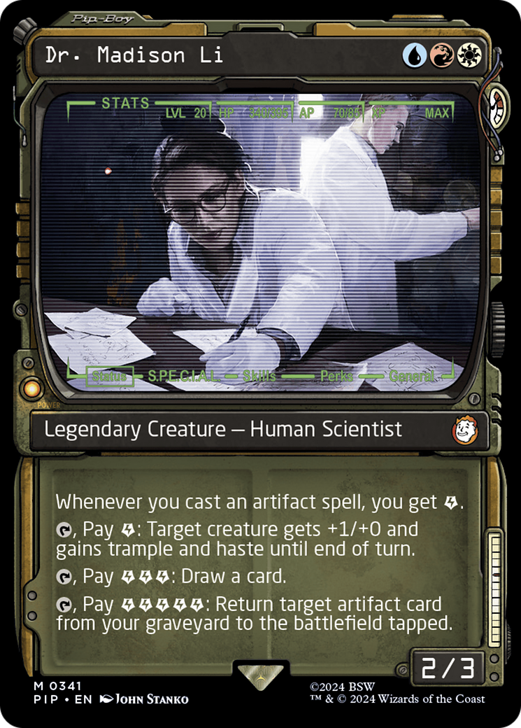 Image of Dr. Madison Li (Showcase) (PIP-341) - Fallout: (Showcase)