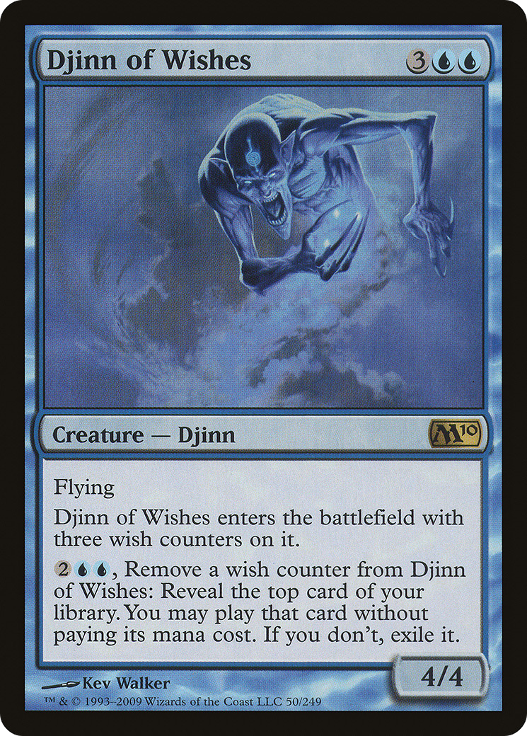 Image of Djinn of Wishes (M10-050) - Magic 2010