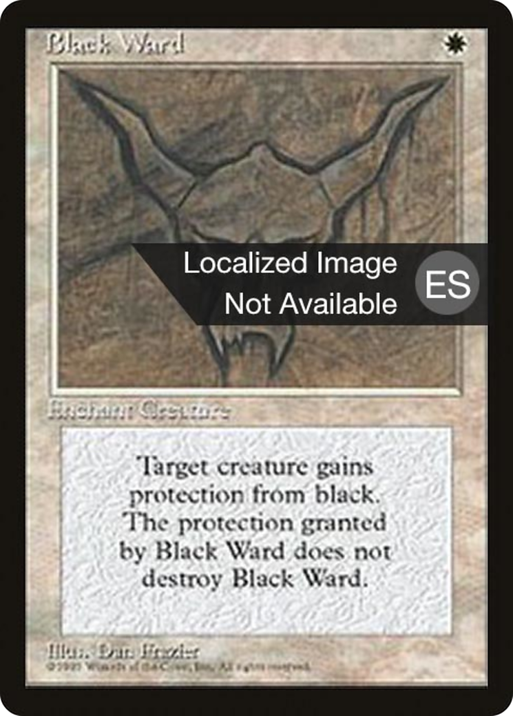 Image of Black Ward (4BB-) - Fourth Edition Foreign Black Border