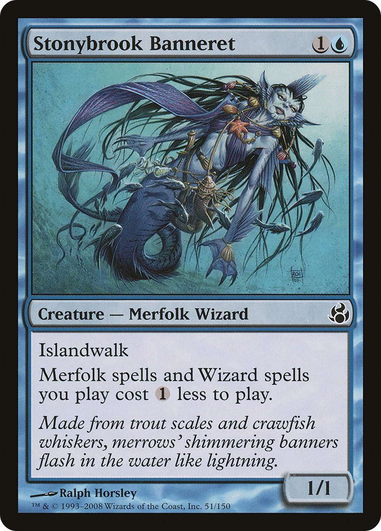 Image of Stonybrook Banneret (MOR-051) - Morningtide Foil