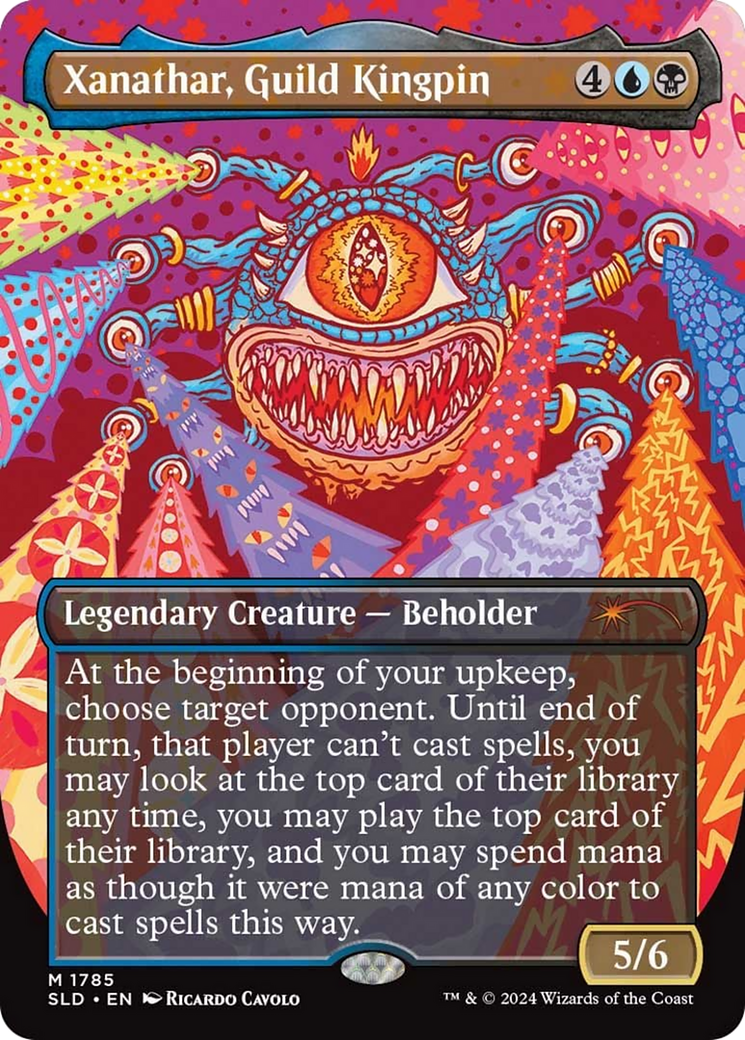Image of Xanathar, Guild Kingpin (SLD-1785) - Secret Lair Drop (Borderless)