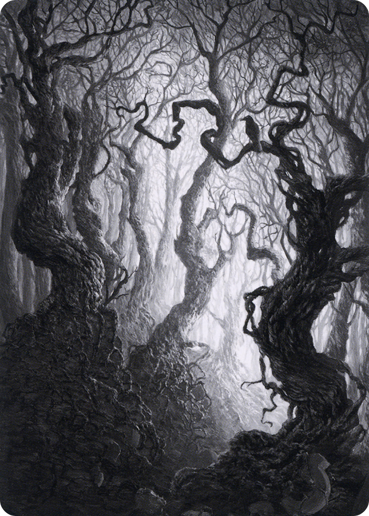 Image of Forest // Forest (AMID-080) - Midnight Hunt Art Series (Borderless)