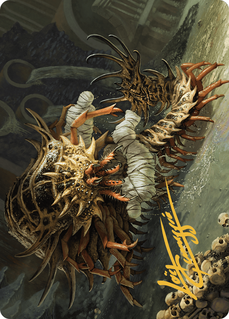 Image of Rot Farm Mortipede // Rot Farm Mortipede (AMKM-010) - Murders at Karlov Manor Art Series (Borderless)