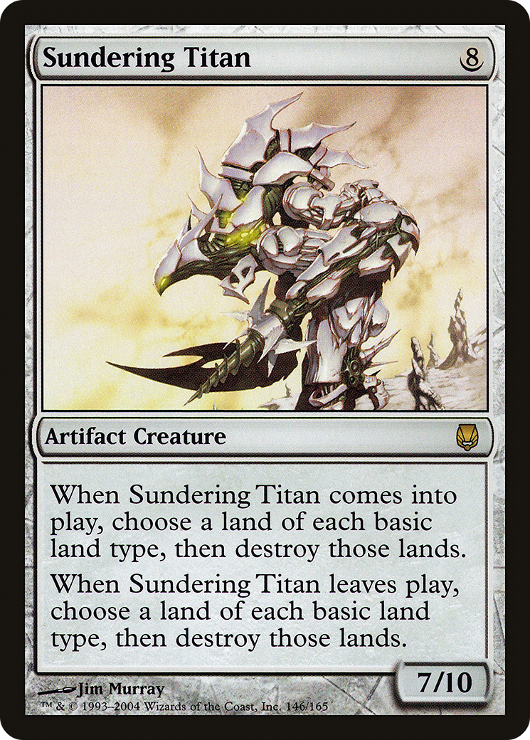 Image of Sundering Titan (DST-146) - Darksteel
